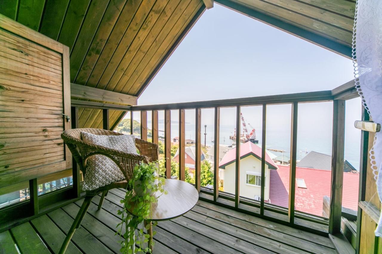 Awaji Seaside Log House In Goshiki 1 Villa Sumoto Exterior foto