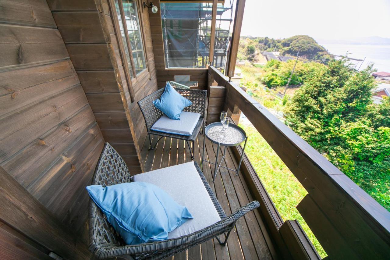 Awaji Seaside Log House In Goshiki 1 Villa Sumoto Exterior foto